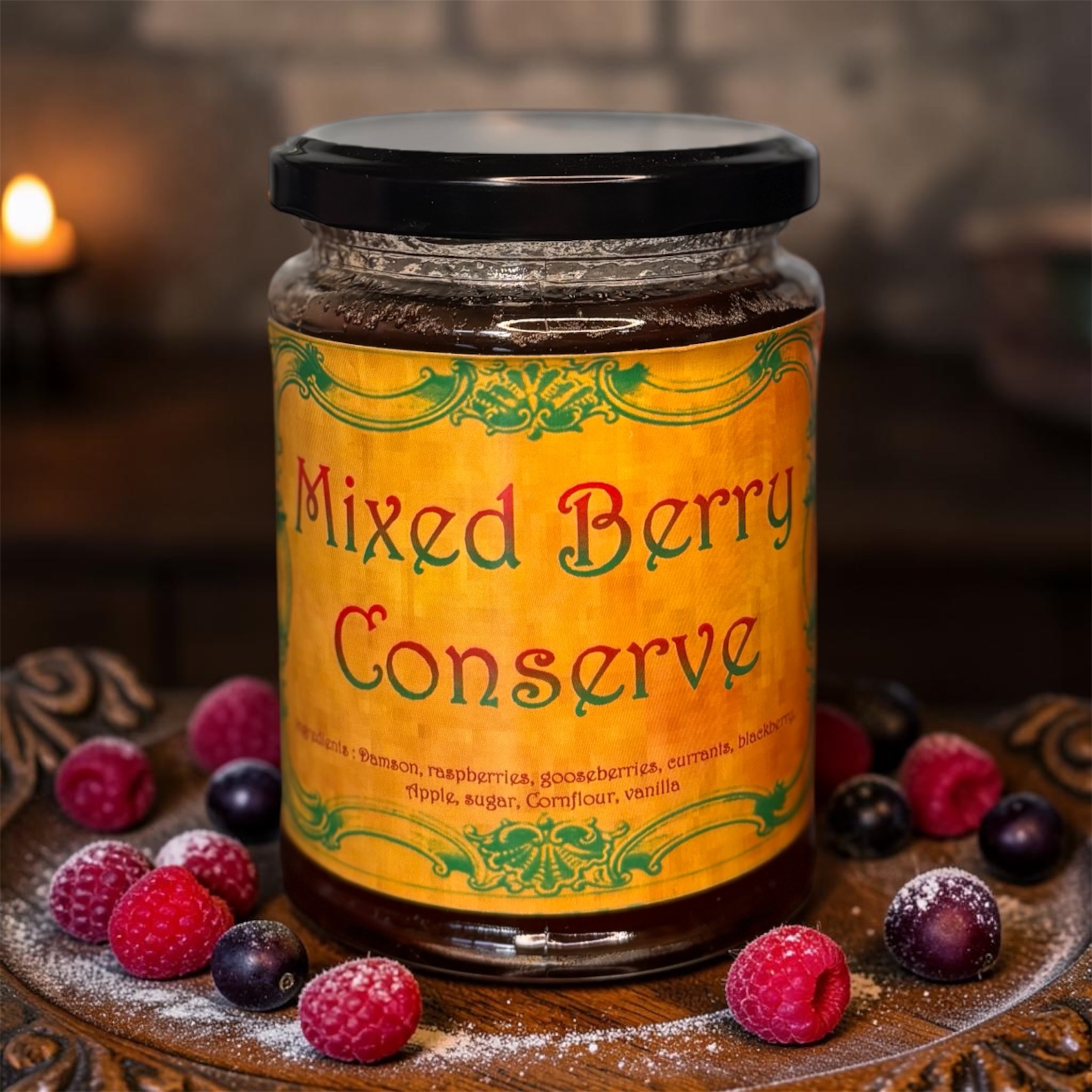 mixed berry conserve
