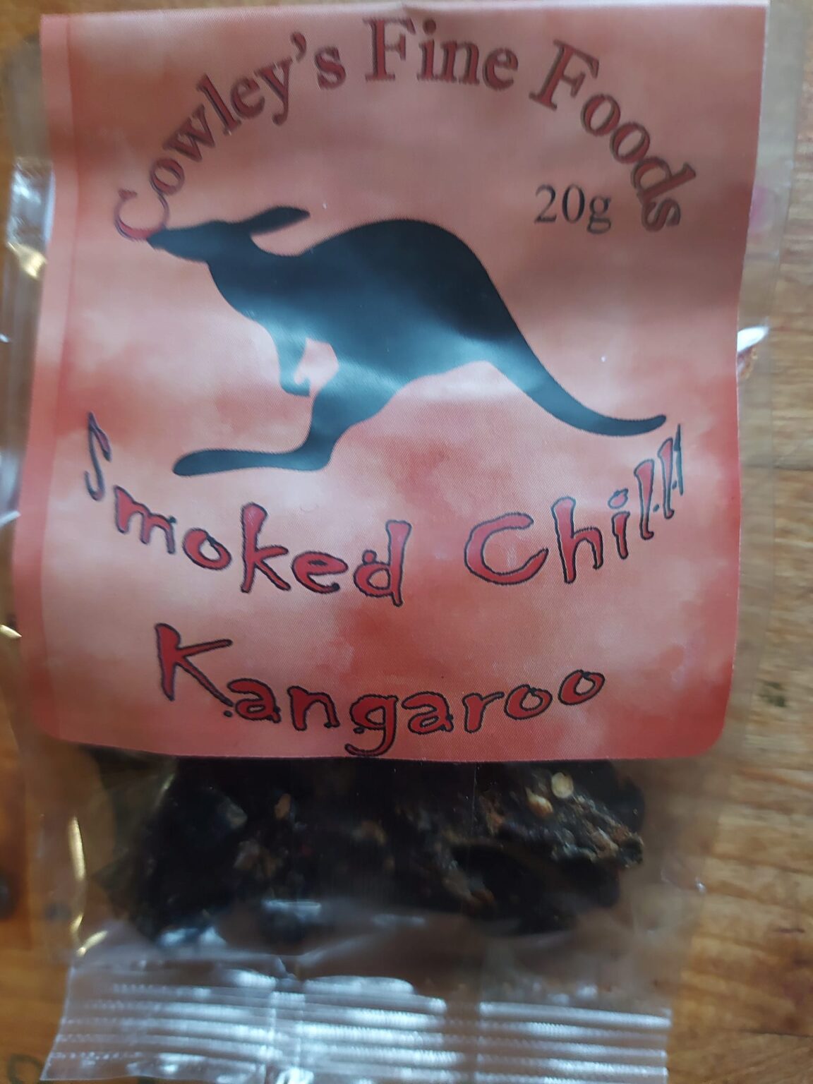 Smoked Chilli Kangaroo 20g – Cowleys Fine Foods